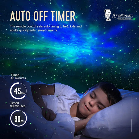 Astronaut Night Light Projector for Kids, Star Starry Night Light with Remote, Timer and 8 Colors LED Nebula for Game Room Decor, Birthday Christmas Gifts