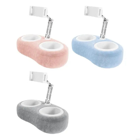 1Pc Tablet Pillow Stand Holder for Bed Phone Tablet Pillow Stand for Lap Reading in Bed Laying down Soft Tablet Stand