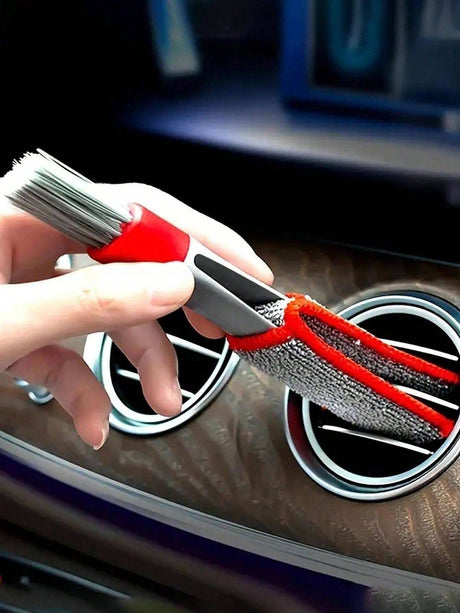 1Pc PP Car Air Outlet Cleaning Brush, Modern Portable Cleaning Brush for Household