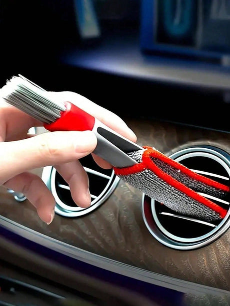 1Pc PP Car Air Outlet Cleaning Brush, Modern Portable Cleaning Brush for Household